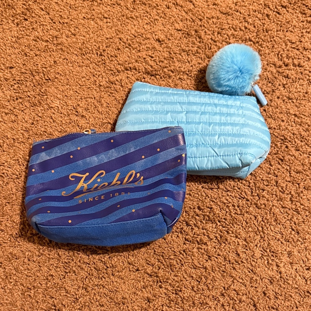 Kiehl's Striped Blue Kids Pouch Duo